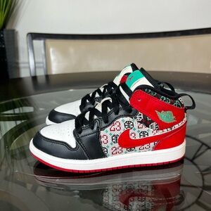 Nike Air Jordan 1 Mid Ugly Sweater Sz 13C